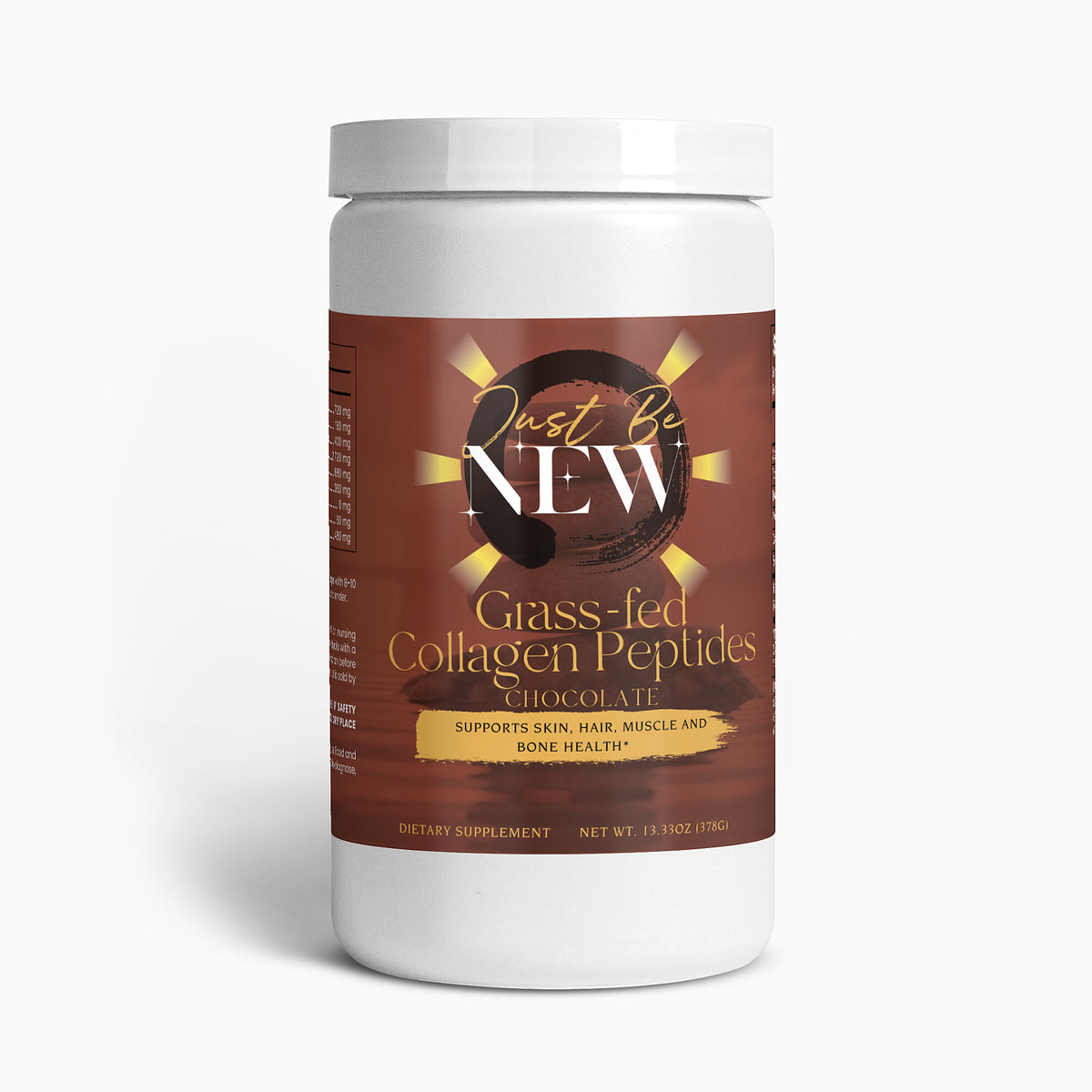 Grass-Fed Collagen Peptides Powder (Chocolate)