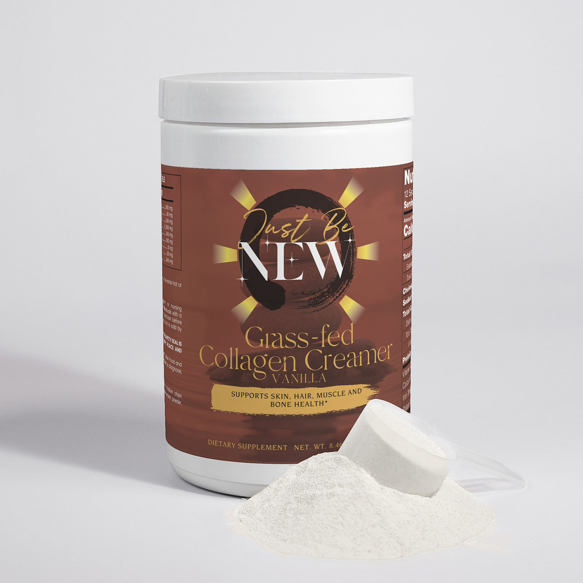 Grass-Fed Collagen Creamer (Vanilla)